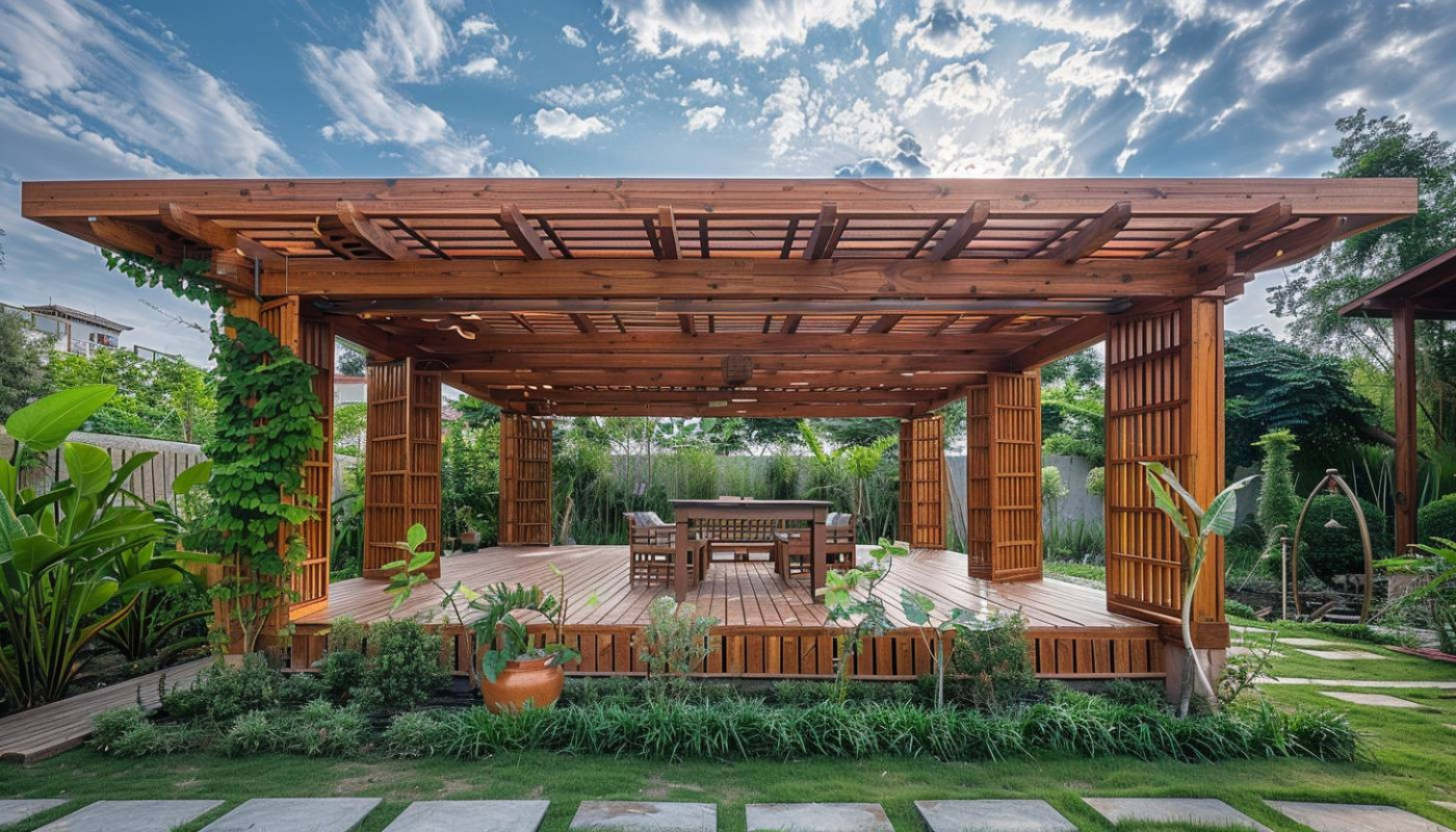 Avantages de choisir une structure en bois pour les préaux extérieurs