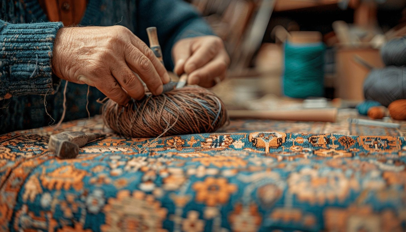 Les secrets de la restauration artisanale de tapis anciens
